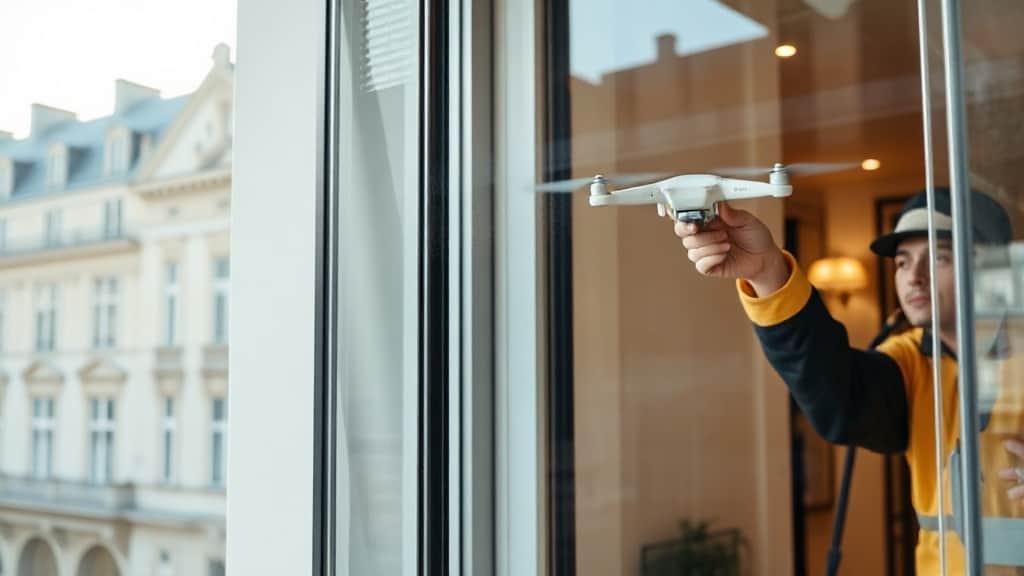Facade Cleaning with Drone Technology: What the Swiss Model Means for Austria