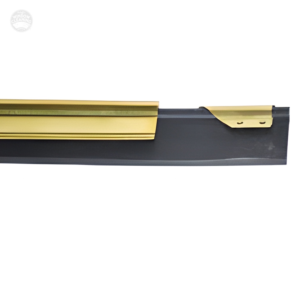 Squeegee channel brass 