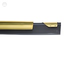 Squeegee channel brass 