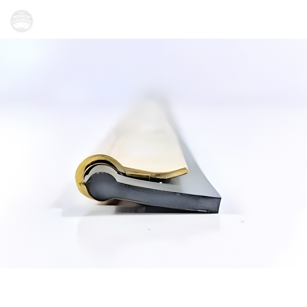 Squeegee channel brass 