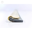 Squeegee channel brass 