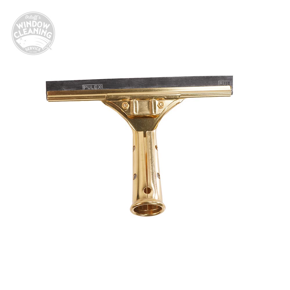 Squeegee handle brass + brass channel 20cm