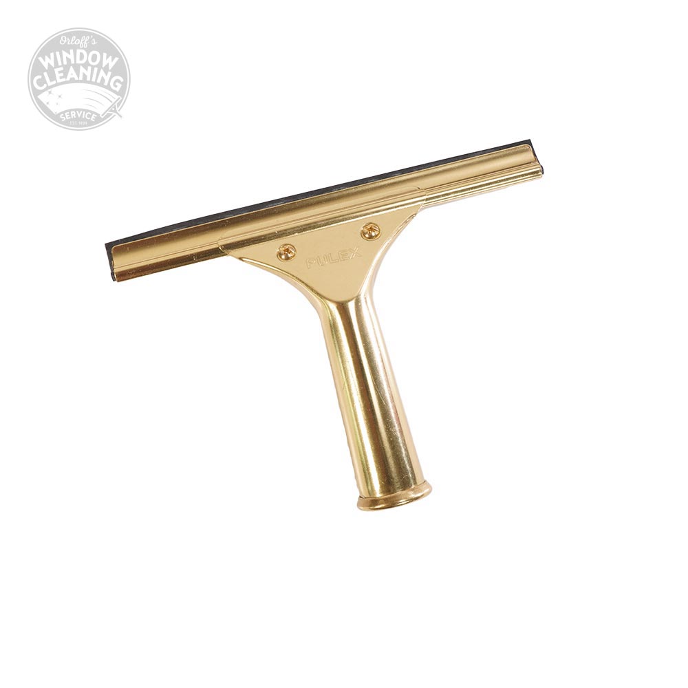 Squeegee handle brass + brass channel 20cm